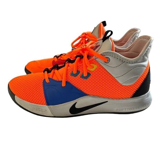 Nike PG 3 x NASA Armstrong Building 703 2018‎ Men\'s 9.5 Orange C12666-800 main image 8